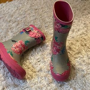 Joules Girls Rainboots size 1